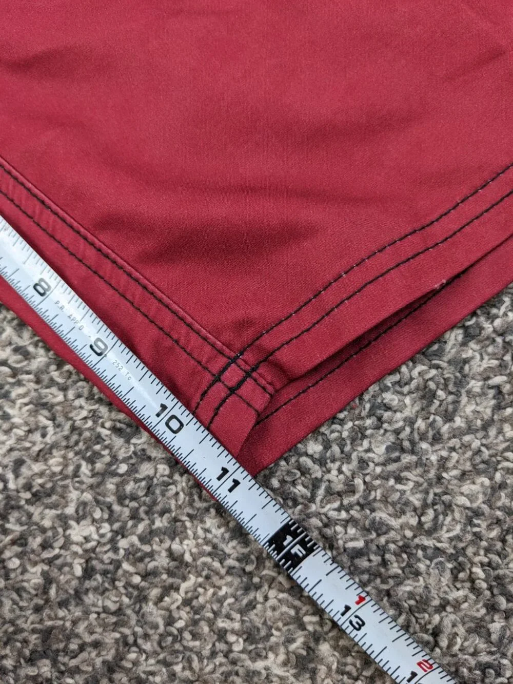 Affliction Board Shorts Skeleton Cross Skull Swim Trunks Red 32